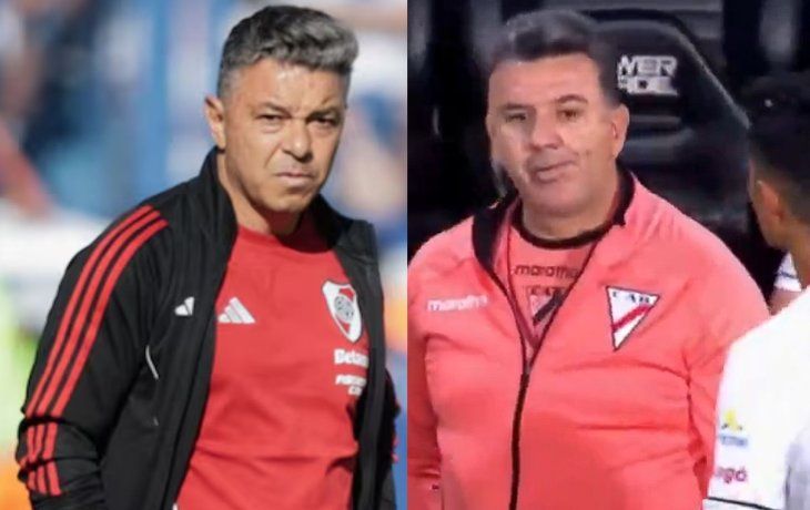 Estalló en redes: el parecido entre Gallardo y el DT de Always Ready que se volvió furor