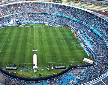 Así es como se vería la cancha de Racing techada