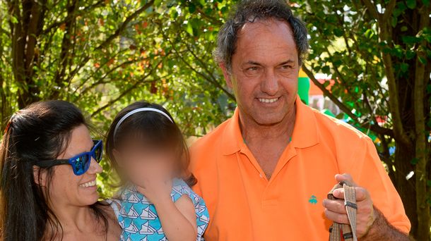 El lado íntimo de Scioli: habló su hija y contó cómo el candidato vive la campaña