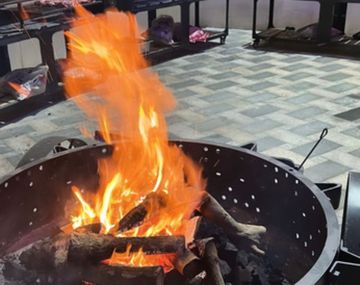El primer asado de la Selección: cuánta carne llevaron y cómo son las parrillas