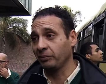 Hugo es el chofer que sufrió un asalto en su colectivo este viernes a la mañana