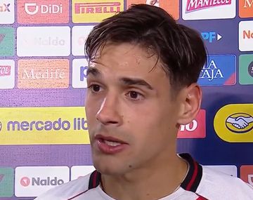Martínez Quarta se sorprendió en vivo al enterarse cuándo juega River la semifinal