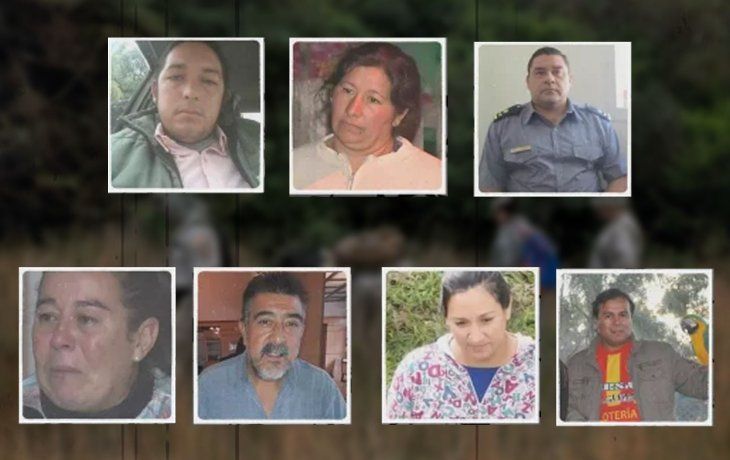 Procesaron con preventiva a los 7 acusados por la desaparición de Loan