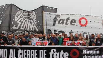 la justicia le dio la razon a los trabajadores de fate y freno el desalojo de la planta la justicia le dio la razon a los trabajadores de fate y freno el desalojo de la planta