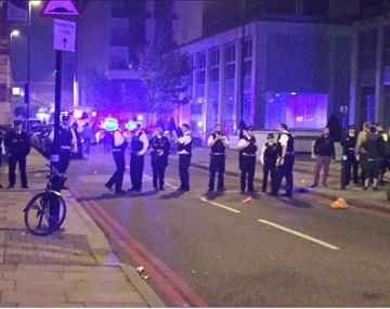 Halloween terminó en batalla