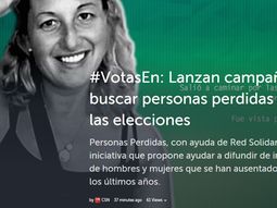 Campaña para buscar personas perdidas