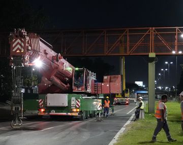 Cierran durante tres noches un tramo de la Autopista Dellepiane: todos los detalles