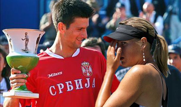 Djokovic y sharapova