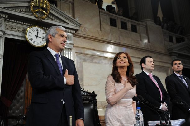 Cristina Kirchner en el Congreso, en fotos
