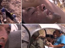 Mirá el rescate de un piloto deshidratado en el Dakar