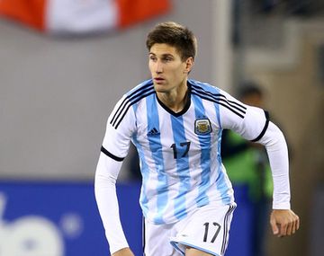 Preocupación: Federico Fernández se retiró del entrenamiento con un golpe