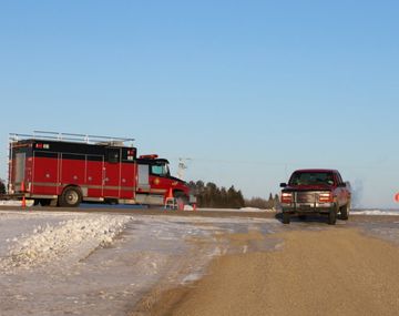 El lugar del accidente en el que murieron 14 personas