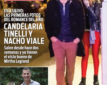 Nacho Viale y Candelaria Tinelli