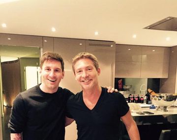 Messi con Suar y  el misterio de su tatuaje