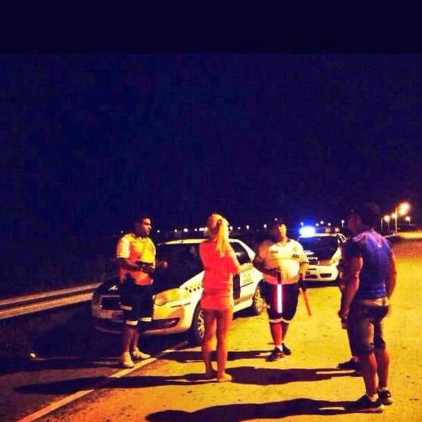 Wanda Nara tuvo un inconveniente con la policía en Córdoba