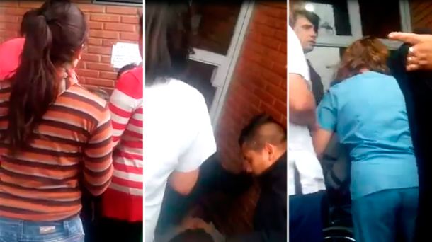 Le dijeron que faltaba para el parto y al salir, tuvo al bebé en la vereda