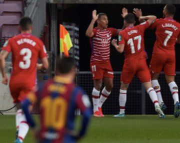El gol de Lionel Messi no alcanzó: Barcelona cayó con Granada