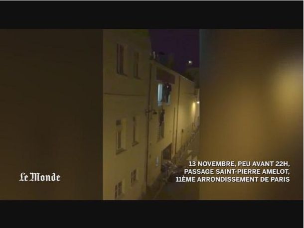 La embarazada que quedó colgada de una ventana del Bataclan encontró a su salvador
