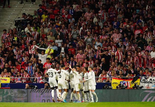 Atlético Madrid, con un gol agónico de Ángel Correa, empató 1-1 ante el Real Madrid en el clásico