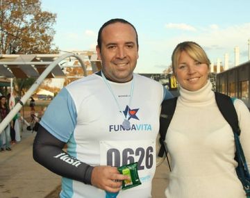 El hombre corría habitualmente este tipo de carreras