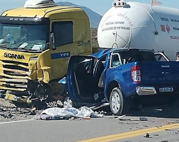 Mendoza: al menos tres muertes por un brutal choque en la Ruta 40