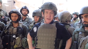 en medio de la tregua con hamas, netanyahu entro en gaza y visito a soldados israelies en medio de la tregua con hamas, netanyahu entro en gaza y visito a soldados israelies