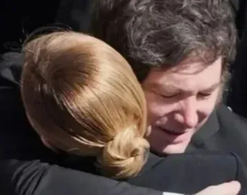 Javier Milei y Giorgia Meloni 