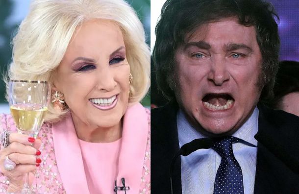 Mirtha Legrand le respondió a Javier Milei: puso empanadas en su mesaza y aplaudió a Ricardo Darín