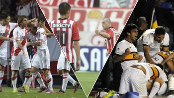 en una noche argentina, boca, river y estudiantes van por la gloria en una noche argentina, boca, river y estudiantes van por la gloria