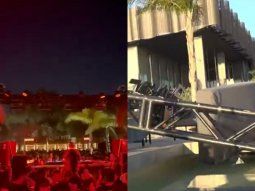 Derrumbe en un boliche de Costanera Norte. Derrumbe en un boliche de Costanera Norte.