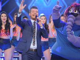 Marcelo Tinelli y Oso Arturo, otra vez juntos.