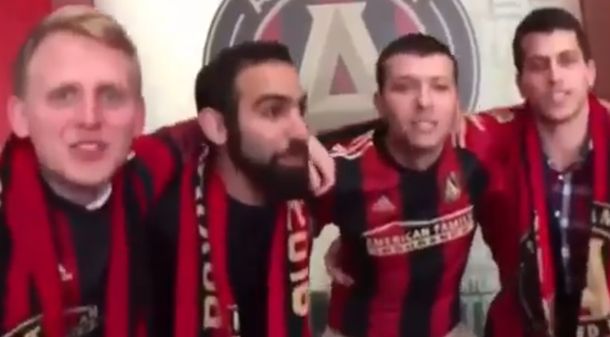 Los fanáticos de Atlanta