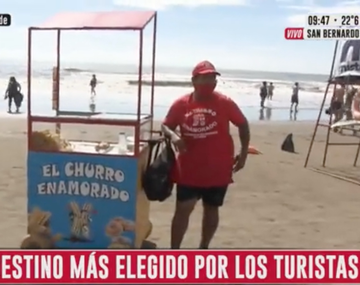 La canción del churrero enamorado que es furor en San Bernardo
