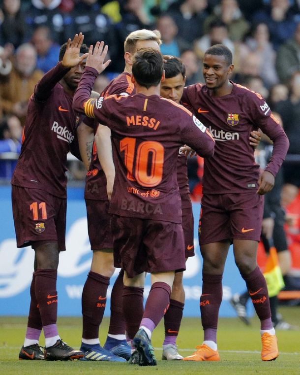 Lionel Messi en Barcelona - Crédito: @LaLiga ‏