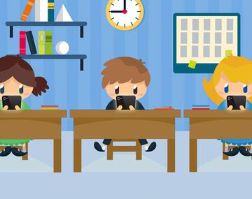 El celular en el aula: ¿conviene que los chicos lo usen?