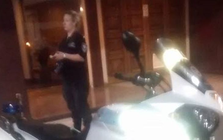 Policía fue atropellado por conductor ebrio