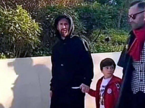 Revolución en Euro Disney por la presencia de Messi con sus hijos