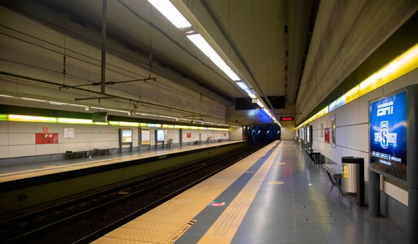 Reabren estaciones de subte con motivo de la apertura de bancos. Foto: GCBA