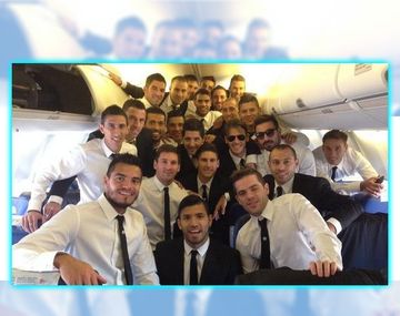 Argentina ya está en Brasil y entrena en Belo Horizonte