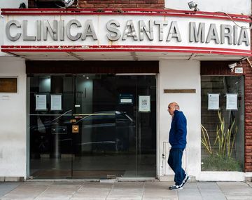 Macabro hallazgo en la Clínica Santa María, de Villa Ballester.