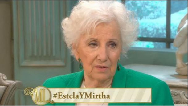 Carlotto: Hoy no volvería a la mesa de Mirtha porque maltrata a la democracia