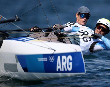 Los campeones Santiago Lange y Cecilia Carranza están sextos