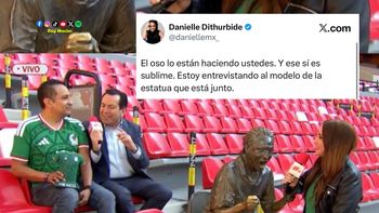 La periodista de Televisa, Danielle Dithurbide le hizo un reportaje a la estatua de Nachito, pero la periodista de Televisa dio su explicación tras soportar burlas en las redes sociaes. La periodista de Televisa, Danielle Dithurbide le hizo un reportaje a la estatua de Nachito, pero la periodista de Televisa dio su explicación tras soportar burlas en las redes sociaes.