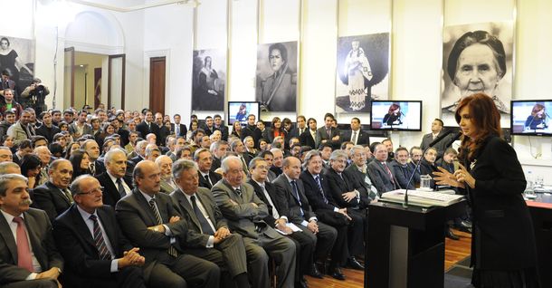 Cristina: Los presos no salen a actos políticos