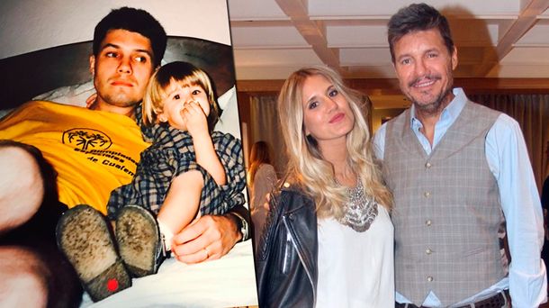 La foto retro de Marcelo Tinelli en el día del cumpleaños de su hija