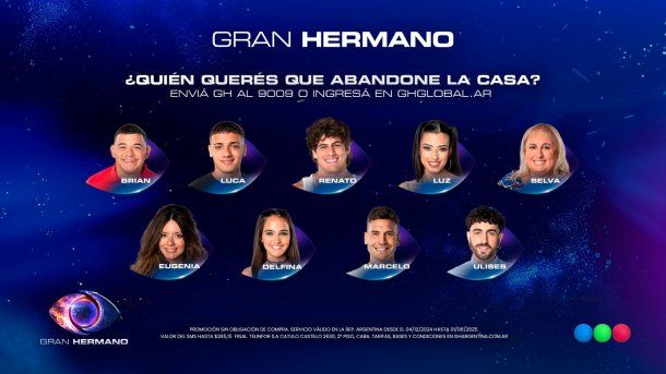 Quién será el eliminado de Gran Hermano 2025 este domingo, según el boca de urna de Pabloschi