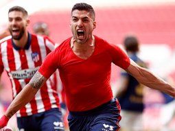 Atlético de Madrid ganó y quedó a un paso de la obtención del título