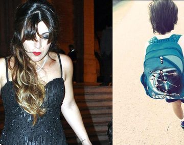 La hija de Maradona lloró por su hijo