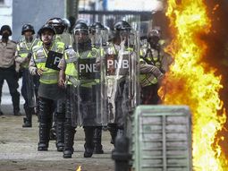 Violencia en las manifestaciones contra el Gobierno de Maduro Violencia en las manifestaciones contra el Gobierno de Maduro