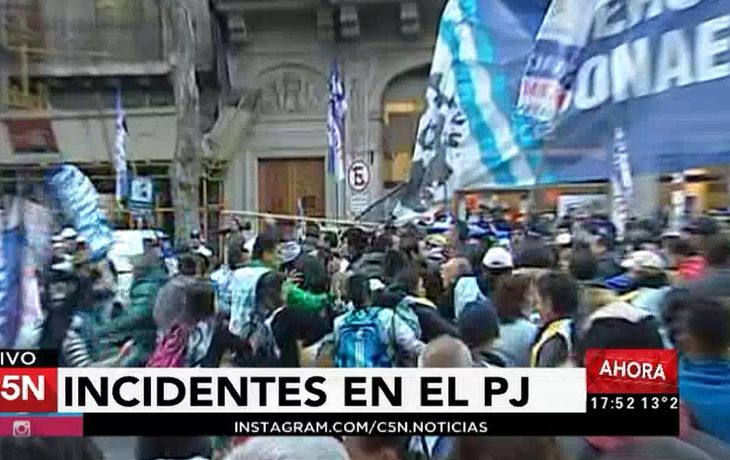 Sectores del PJ chocaron antes de la asunción de la nueva conducción
